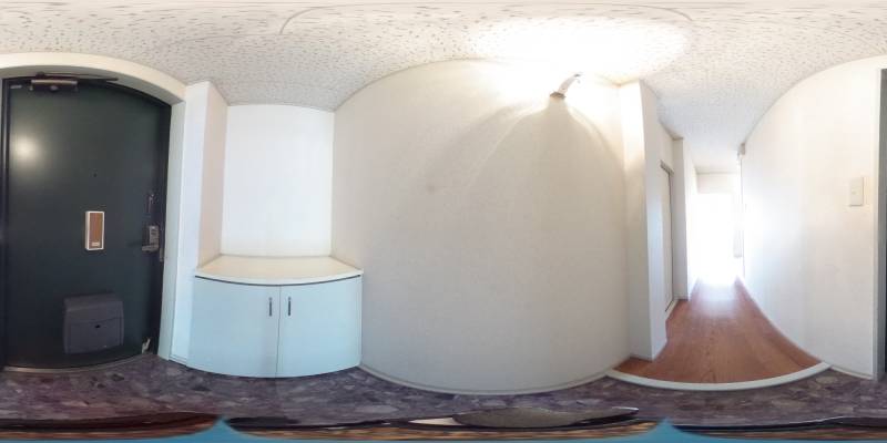 パノラマ画像玄関