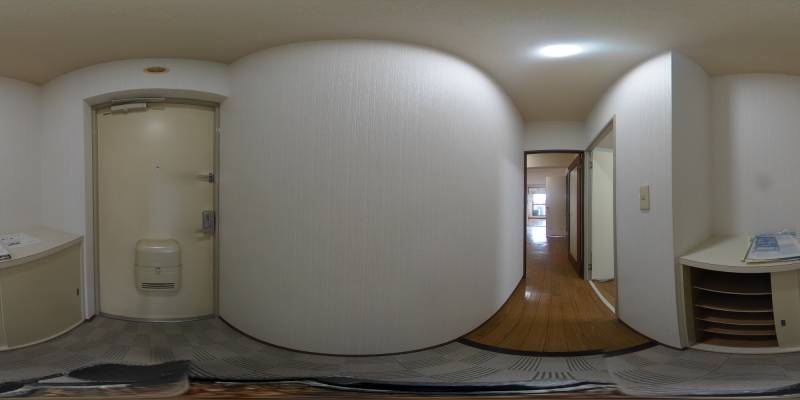 パノラマ画像玄関