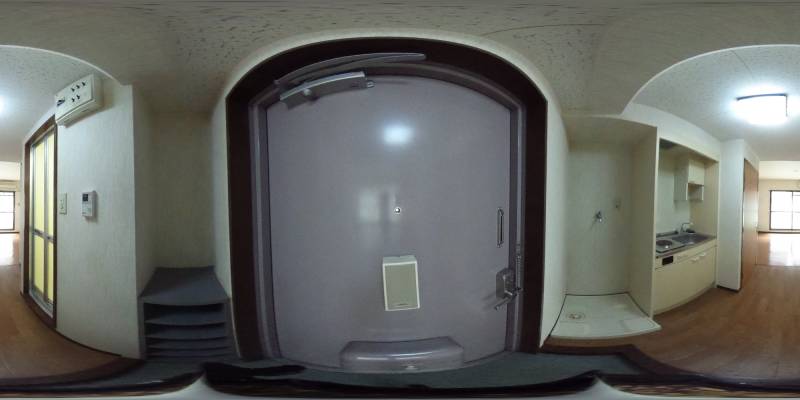 パノラマ画像玄関