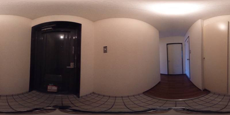 パノラマ画像玄関