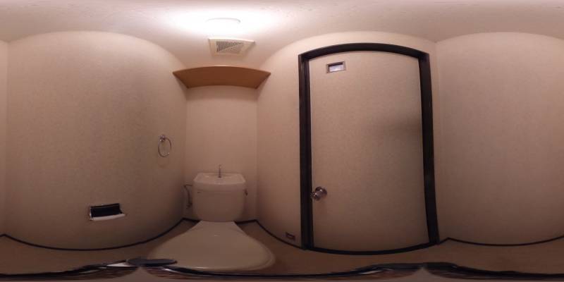 パノラマ画像トイレ