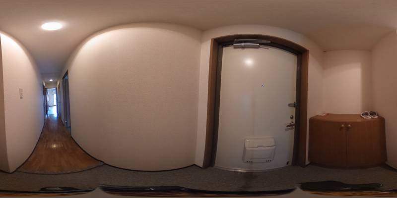 パノラマ画像玄関