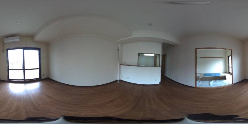 パノラマ画像リビング