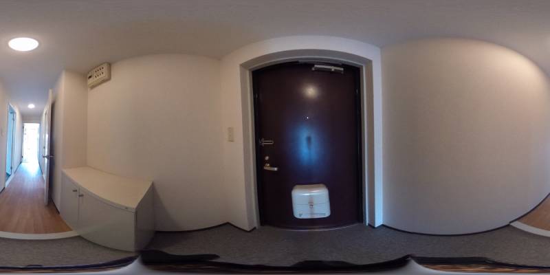 パノラマ画像玄関