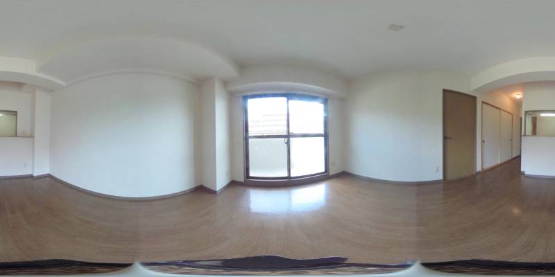 パノラマ画像リビング