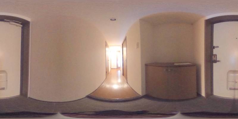 パノラマ画像玄関