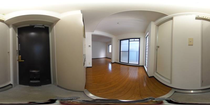 パノラマ画像玄関