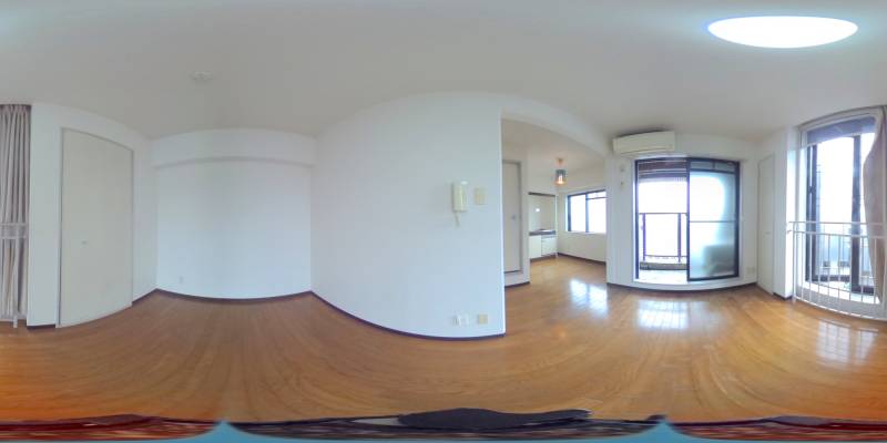 パノラマ画像洋室