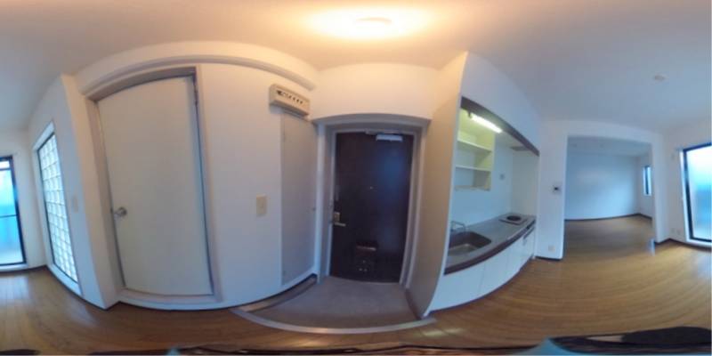 パノラマ画像玄関