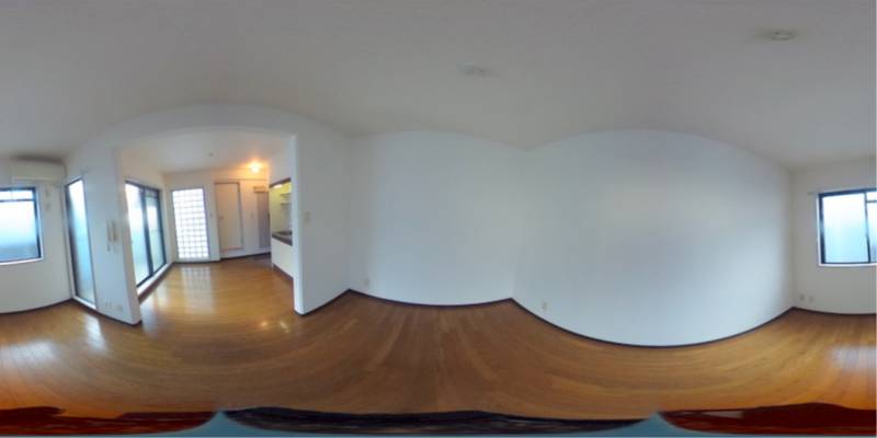 パノラマ画像洋室