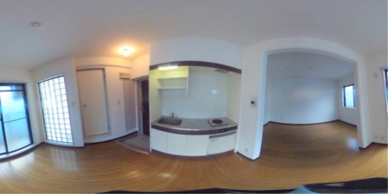 パノラマ画像キッチン