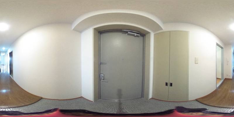 パノラマ画像玄関
