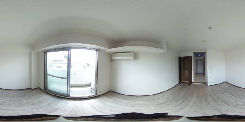 パノラマ画像洋室