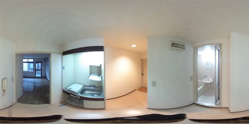 パノラマ画像キッチン