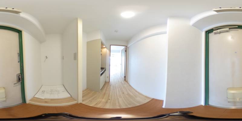 パノラマ画像玄関