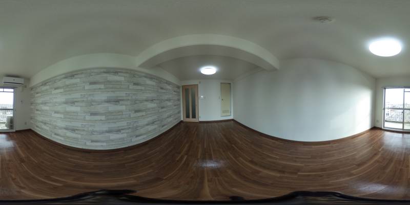 パノラマ画像洋室