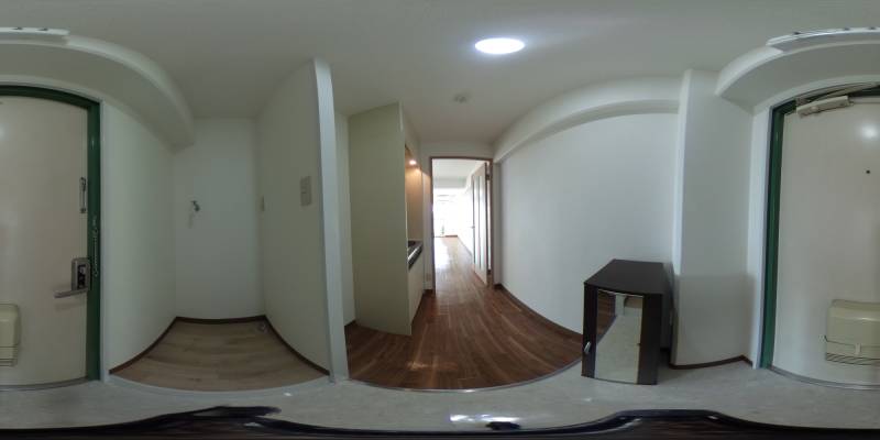 パノラマ画像玄関