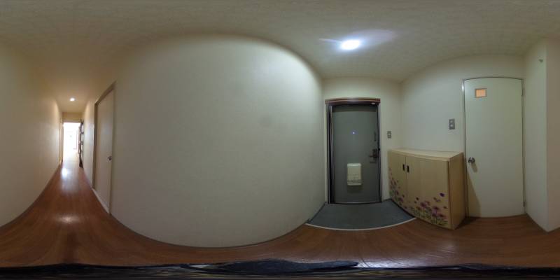パノラマ画像玄関