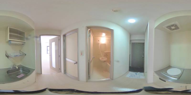 パノラマ画像キッチン