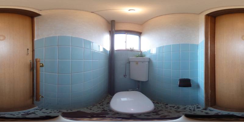 パノラマ画像トイレ