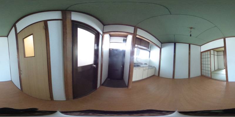 パノラマ画像玄関