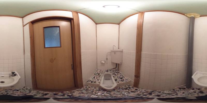 パノラマ画像トイレ