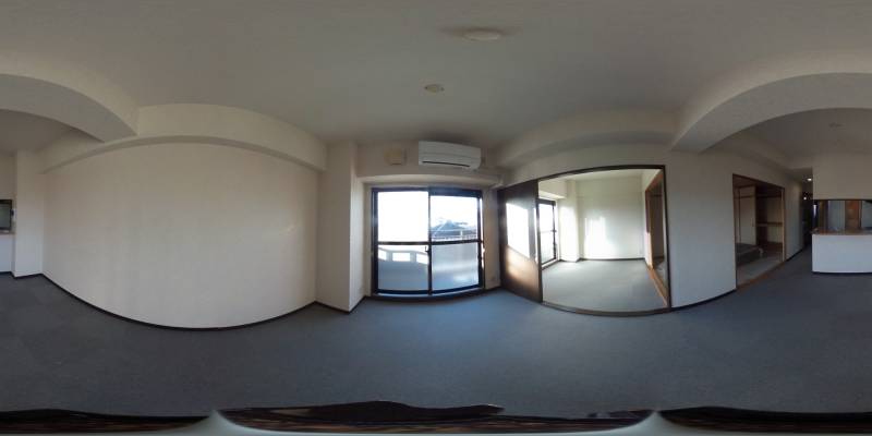 パノラマ画像洋室