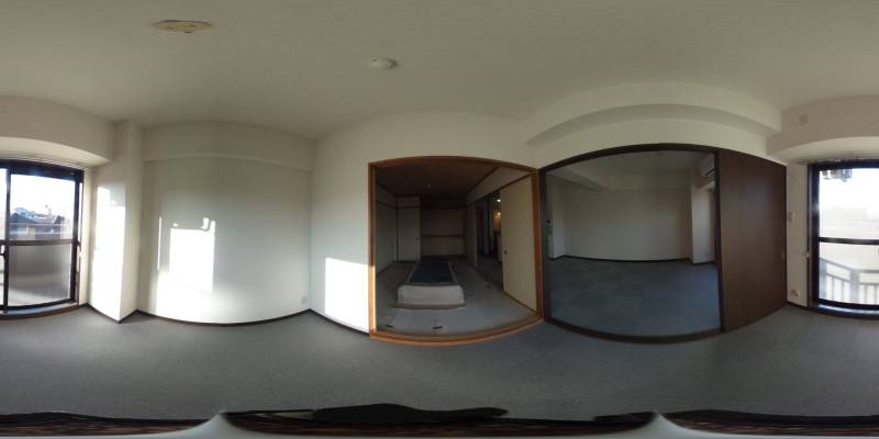 パノラマ画像洋室