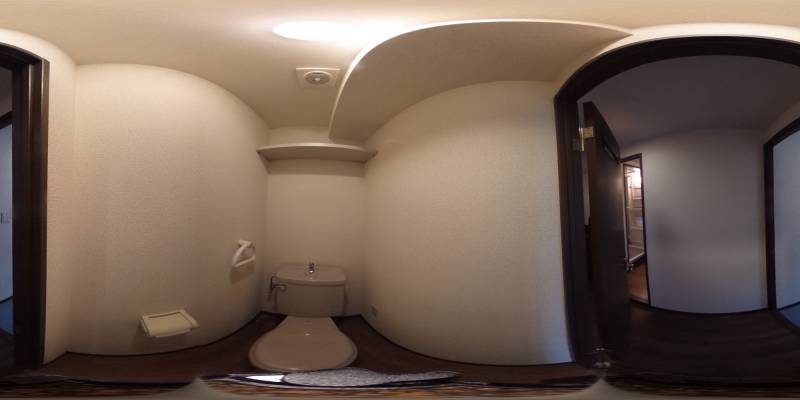 パノラマ画像トイレ