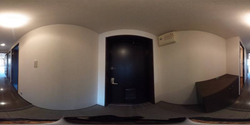 パノラマ画像玄関