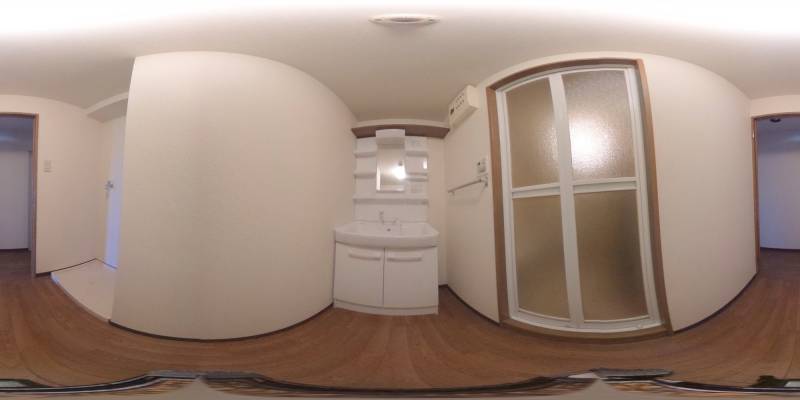 パノラマ画像洗面所