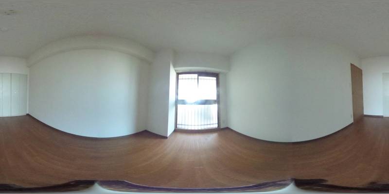 パノラマ画像洋室