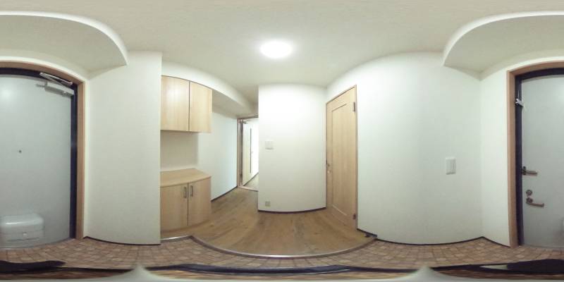 パノラマ画像玄関