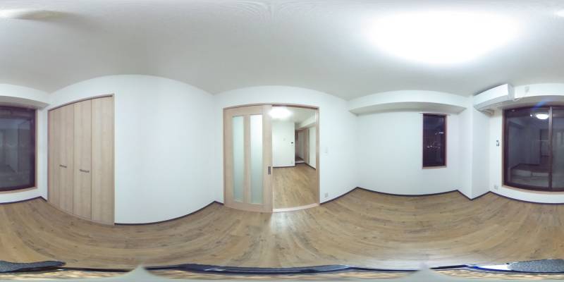 パノラマ画像洋室