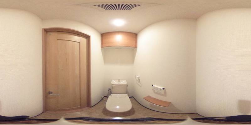 パノラマ画像トイレ