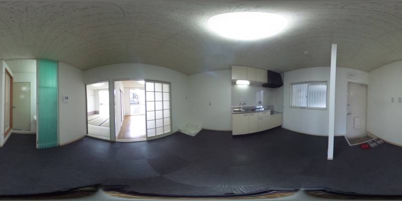 パノラマ画像リビング