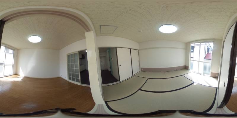 パノラマ画像洋室