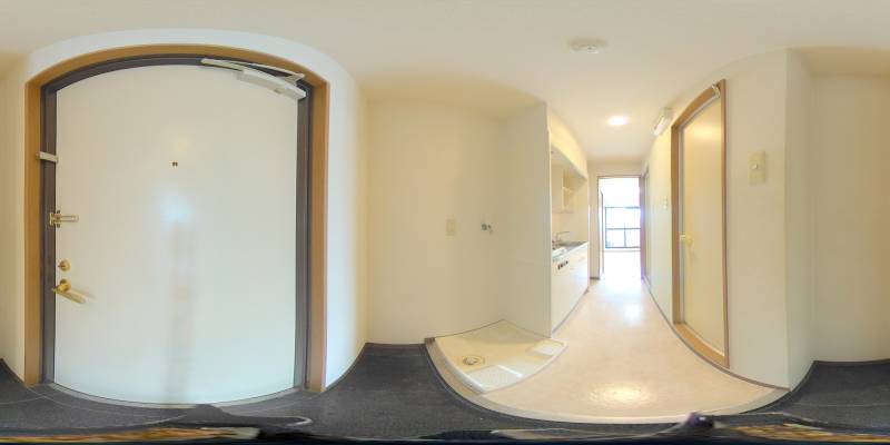 パノラマ画像玄関