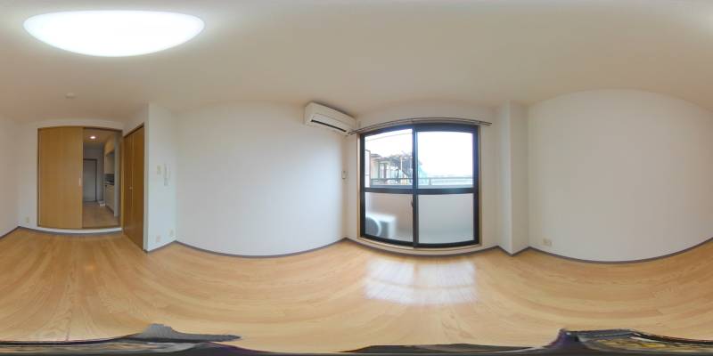 パノラマ画像洋室