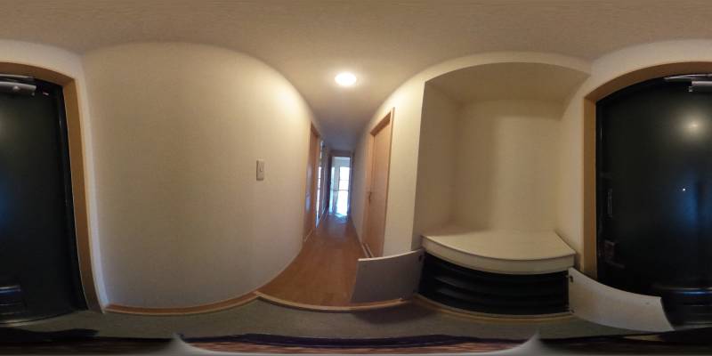 パノラマ画像玄関