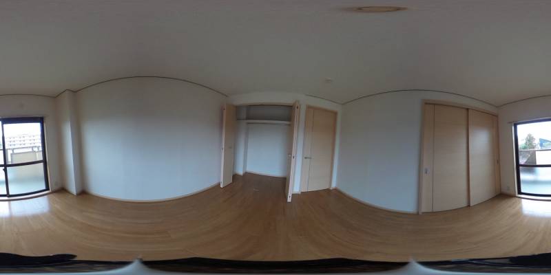 パノラマ画像洋室