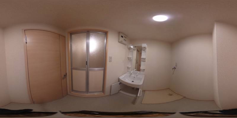 パノラマ画像洗面所