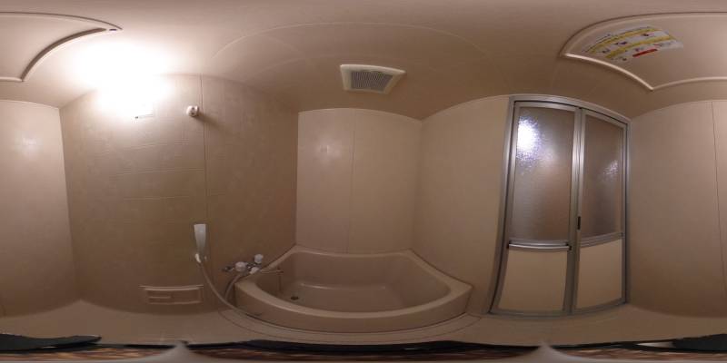 パノラマ画像バスルーム