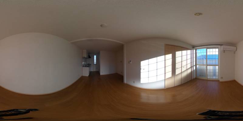 パノラマ画像リビング