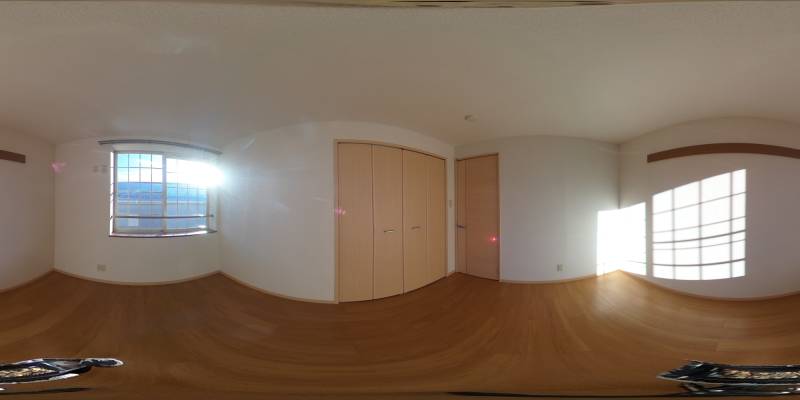 パノラマ画像洋室