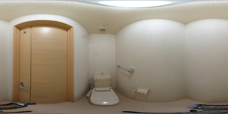 パノラマ画像トイレ
