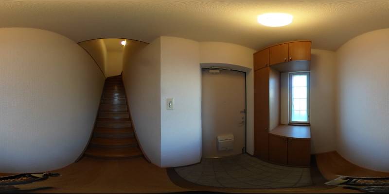 パノラマ画像玄関