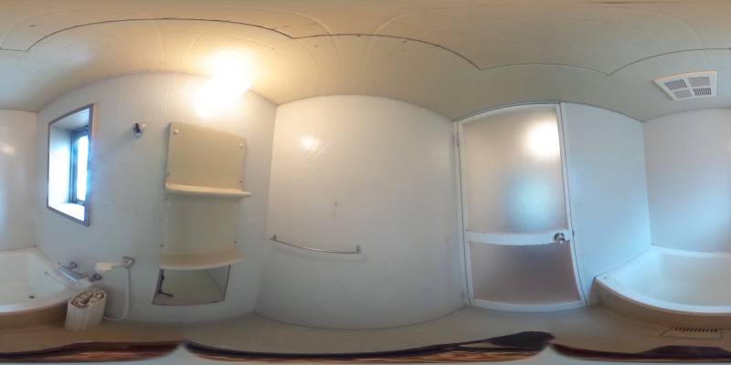 パノラマ画像バスルーム