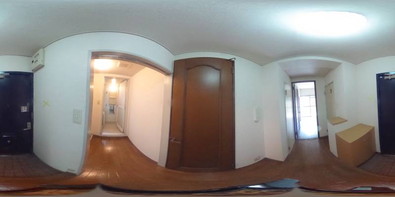 パノラマ画像玄関