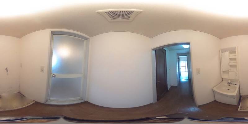 パノラマ画像洗面所